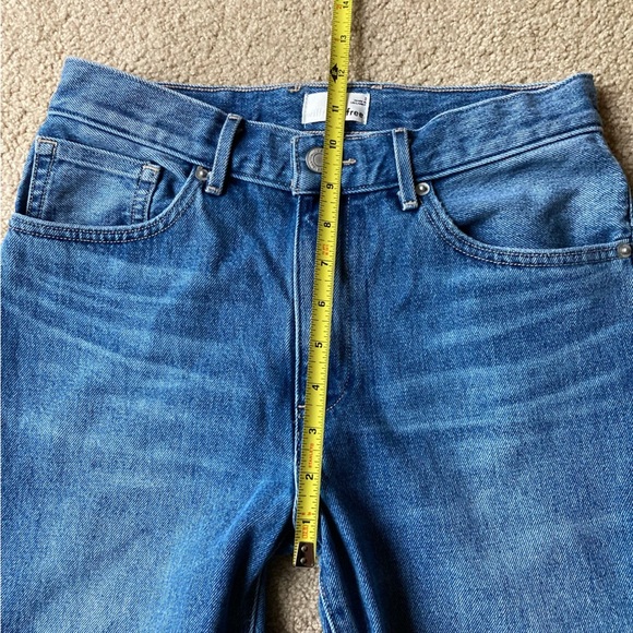 Free People Wilfred Free Straight Leg Denim Jeans Size 0 100% cotton - Picture 7 of 7